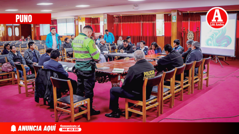 Puno: Critican ausencias en junta Coprosec