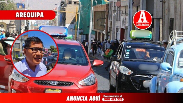 Arequipa: Taxistas evalúan sumarse a protesta nacional por alza del GLP