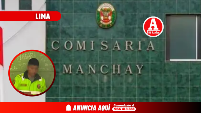 Separan a 6 policías tras la muerte de un menor en la comisaría de Manchay