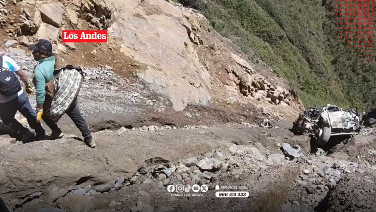 Puno: Camioneta cae a precipicio en Sandia y deja tres fallecidos