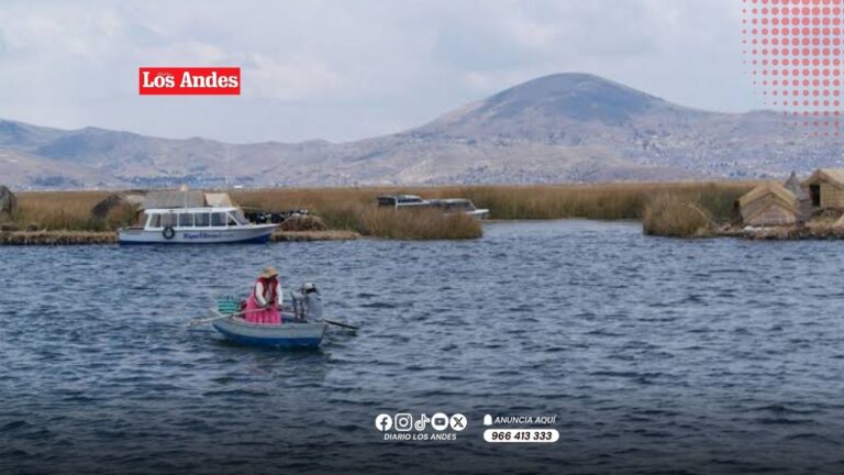 Lago Titicaca baja 20 centímetros por temporada seca