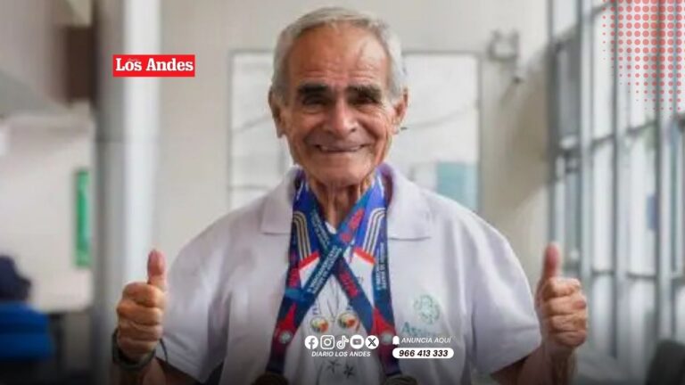 Atleta peruano de 84 años gana oro en Campeonato Iberoamericano Máster