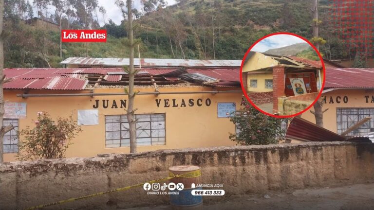 Junín: Declaran inhabitable colegio en Tarma y alumnos estudian en una parroquia