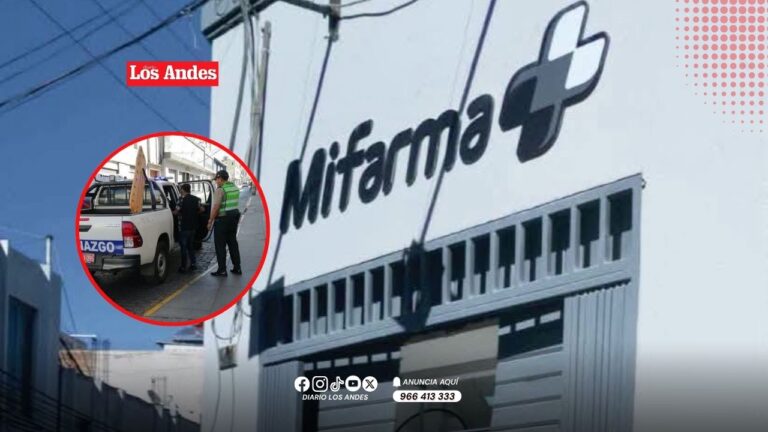 Detienen a implicados en robo a farmacia ubicada en el Centro Histórico de Arequipa