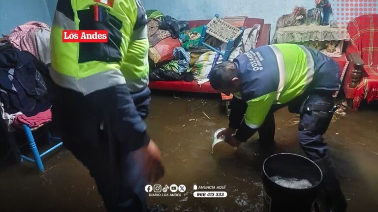 Concepción: desborde de canal inunda vivienda y causa pérdidas materiales