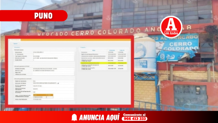 Otorgarán obra de mercado porS/ 5.6 millones en plazo récord