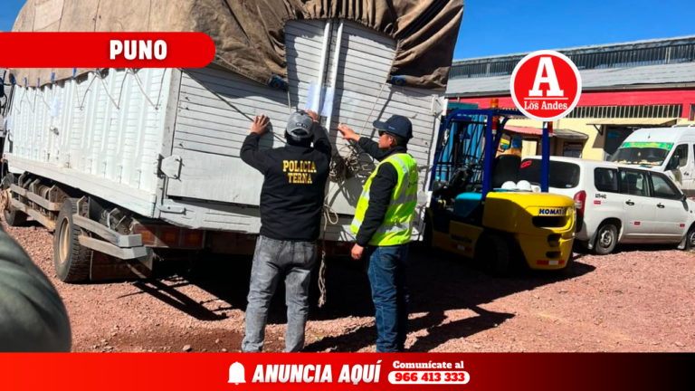 Incautan mercancía de contrabando valorizada en más de S/ 1.9 millones en Juliaca
