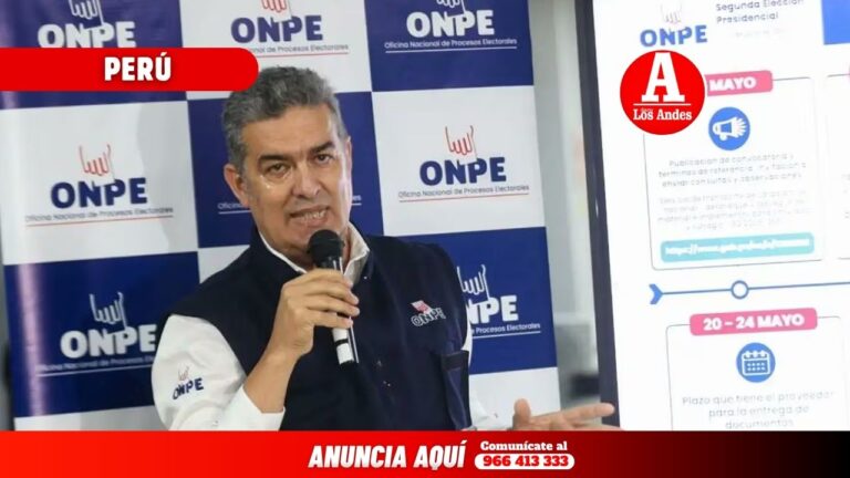 ONPE difundirá primeros resultados desde las 8 de la noche