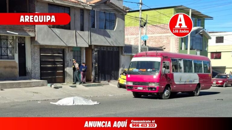 Bus del SIT atropella a anciana y fallece en Paucarpata