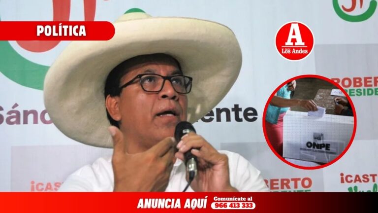 Roberto Sánchez plantea auditoría electoral conjunta con observadores internacionales