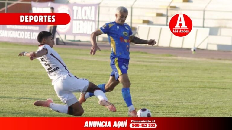 Melgar pierde 3-2 ante Tacna Heroica en su debut en la Copa de la Liga
