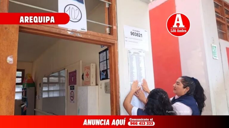 Arequipa avanza en la actualización de padrones para elecciones en centros poblados