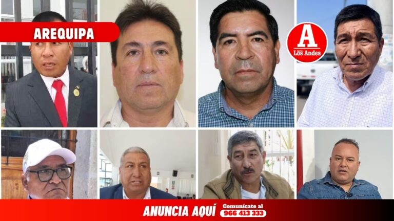 Arequipa: Al menos 20 alcaldes dejan sus cargos para postular