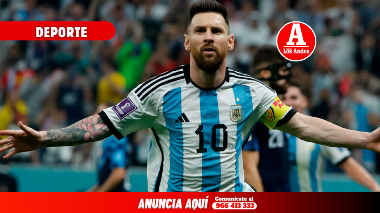 Messi rompe otro récord y lidera la clasificación de Argentina