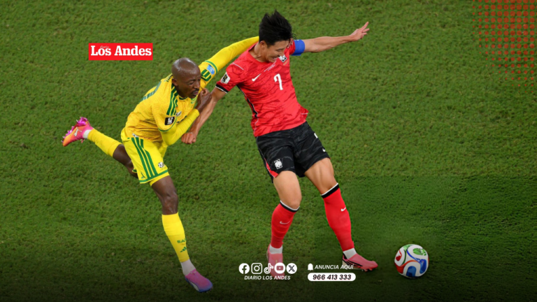 Corea del Sur cae ante Sudáfrica y complica seriamente su permanencia en el Mundial 2026