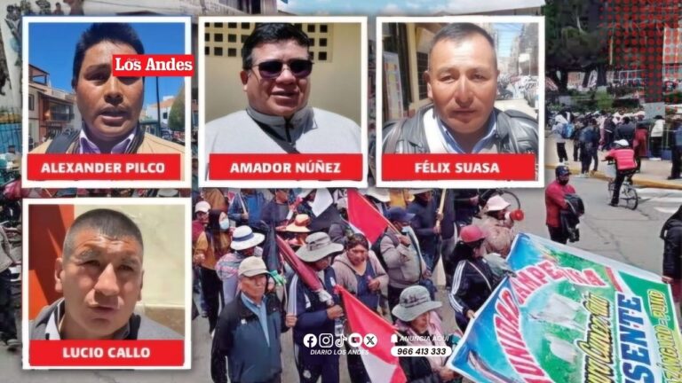 Revelan actos de persecución política contra dirigentes de Puno