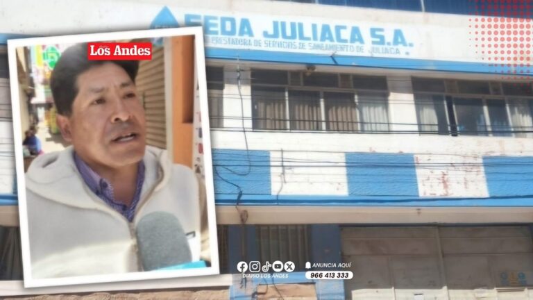 Piden a Sunass solucionar de inmediato el corte de agua en Juliaca