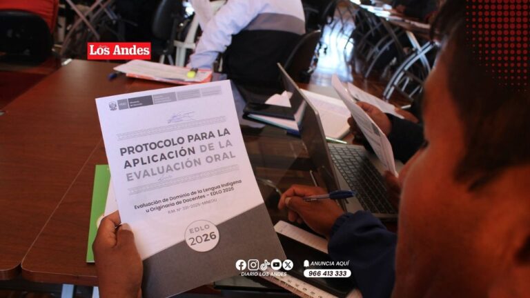 Establecen fechas para la evaluación de lengua originaria 2026 en Puno