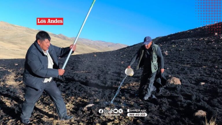 Incendio deja 13 viviendas afectadas y más de 10 hectáreas dañadas en Vilquechico