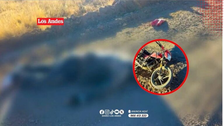Accidente de motocicleta deja un hombre fallecido en Santiago de Pupuja