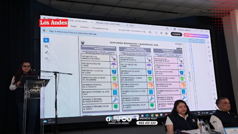 ONPE aprueba seis modelos de cédulas para las ERM 2026