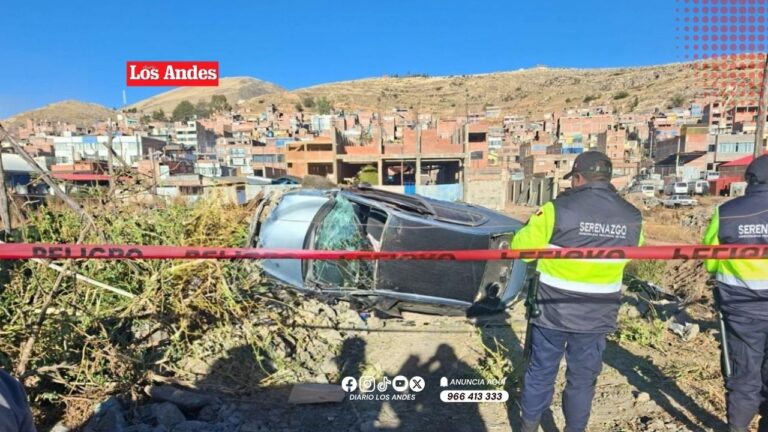 Fatal accidente en la avenida costanera de Puno deja un fallecido