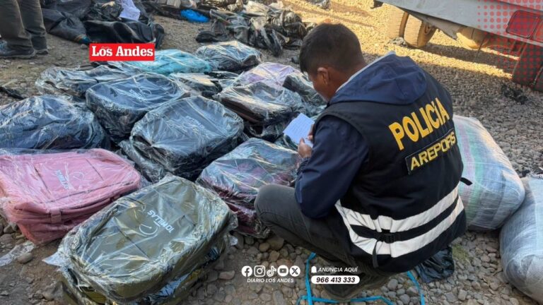 Incautan más de un millón de soles en mercadería en la vía Desaguadero–Moquegua