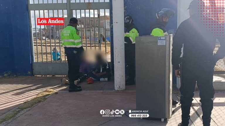 Retienen a jóvenes con refrigeradora presuntamente robada en Juliaca