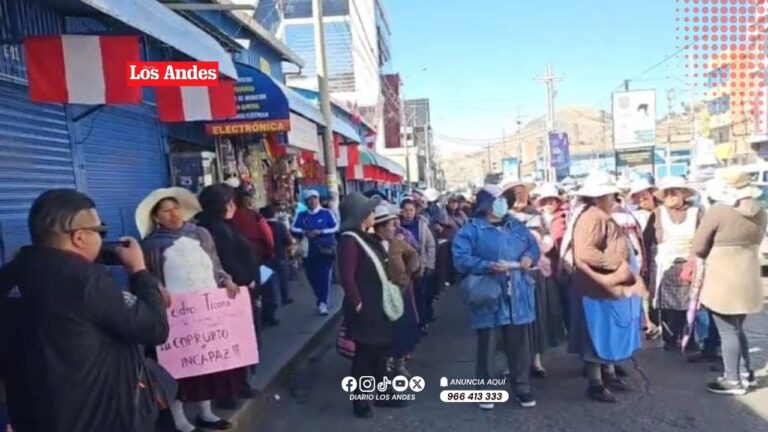 Comerciantes del mercado Bellavista exigen al municipio de Puno cumplir promesas