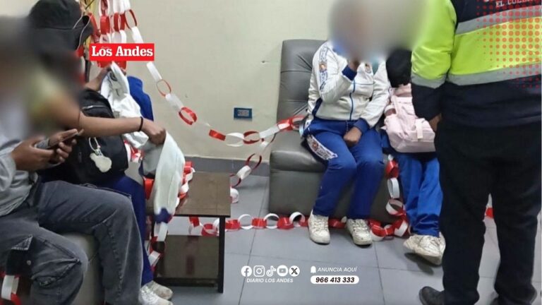 Intervienen a escolares por presunto consumo de alcohol en la vía pública en Ilave
