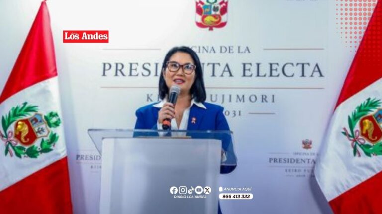 Keiko Fujimori asume hoy la presidencia