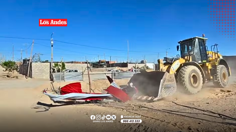 Recuperan terreno invadido destinado a parque en Majes