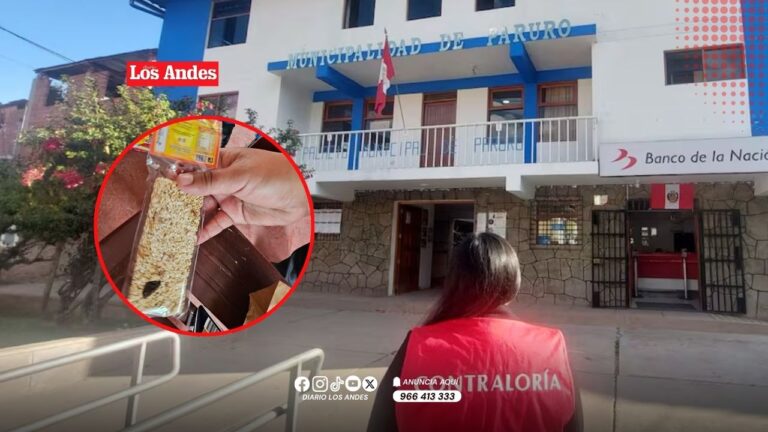 Cusco: Contraloría detecta entrega de alimentos con registro sanitario vencido en Paruro