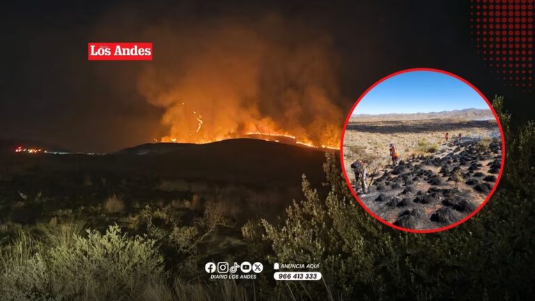 Incendio en Yura dañó parte de la Reserva de Salinas y Aguada Blanca