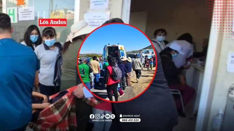 Once escolares resultan heridos tras volcadura de camioneta en la vía Arequipa–Puquina