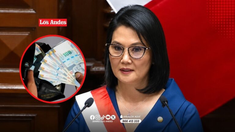 Keiko Fujimori anuncia aumento del sueldo mínimo a S/1.300