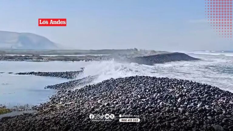 Arequipa: Fuerte oleaje pone en riesgo cultivos agrícolas en Camaná