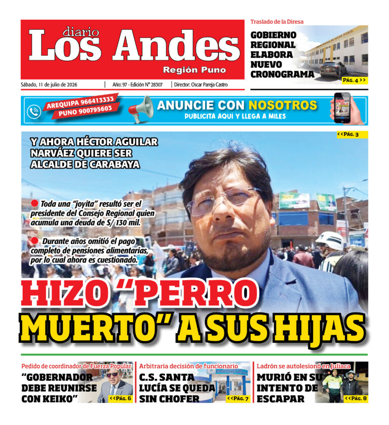 DIARIO LOS ANDES PUNO: 11/07/26