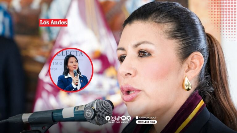 Alcaldesa Ruccy Oscco señala que invitación a Keiko Fujimori responde a temas de protocolo