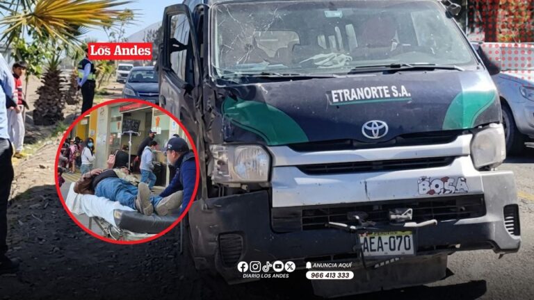 Arequipa: Una “loncherita” se despista y choca contra paradero dejando cinco heridos