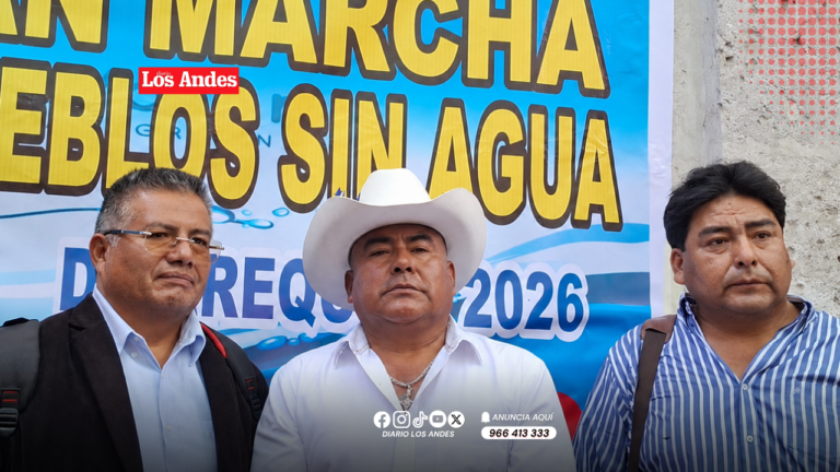 Arequipa: Convocan a marcha regional para exigir nuevas represas este 16 de julio