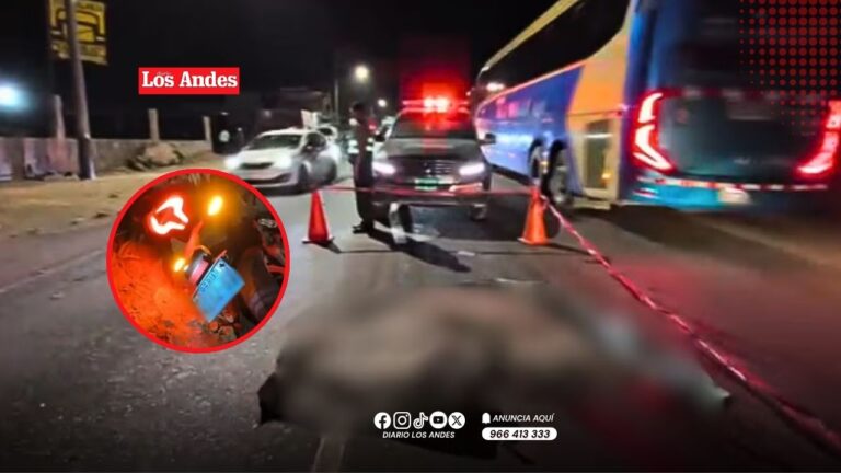Arequipa: Motociclista pierde la vida tras chocar contra un automóvil en la vía de Evitamiento