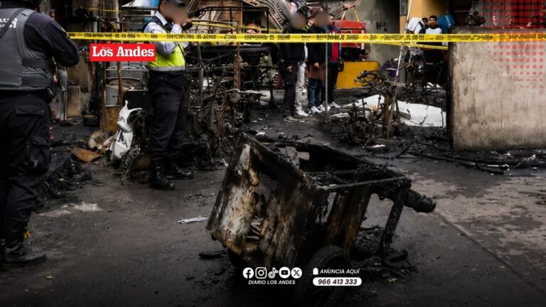 Incendio provocado por presunta extorsión deja 10 fallecidos de una misma familia en La Victoria