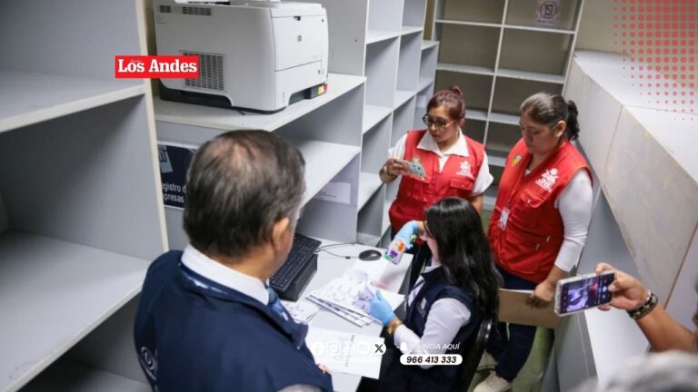 ONPE imprime relación y lista de electores para ERM 2026
