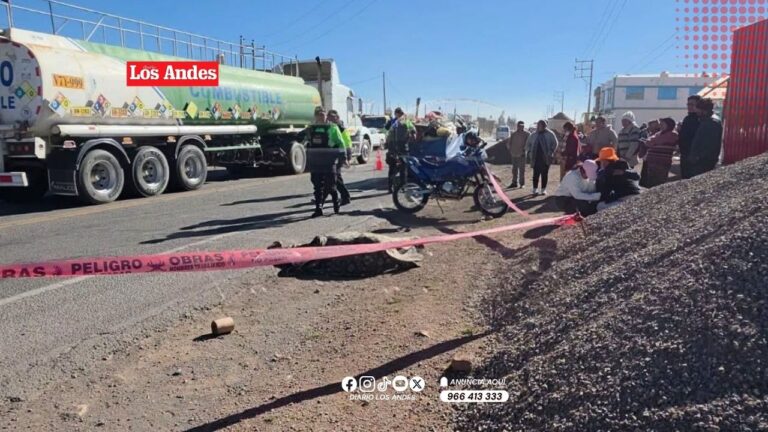 Trabajadora municipal muere atropellada por volquete en Juliaca