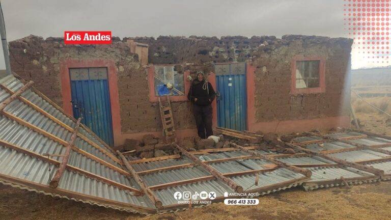 Fuertes vientos, lluvias y nevadas afectan a 41 distritos de Puno
