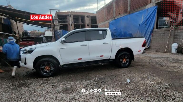 Asaltan camioneta con una menor de 9 años a bordo en Juliaca
