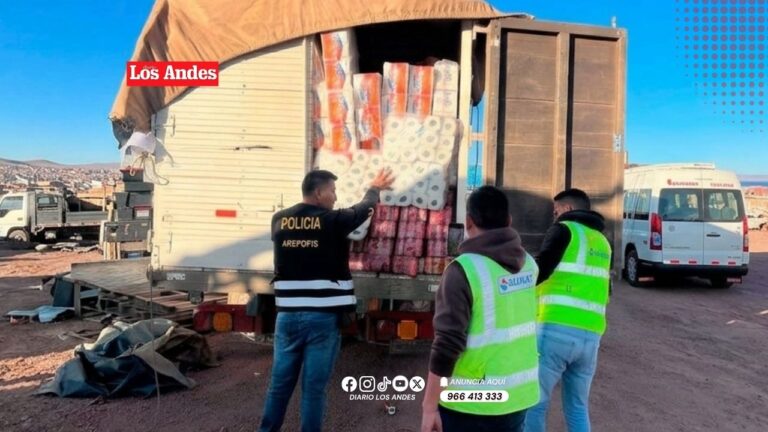 Incautan mercancía valorizada en S/ 1.78 millones en operativo en Juliaca