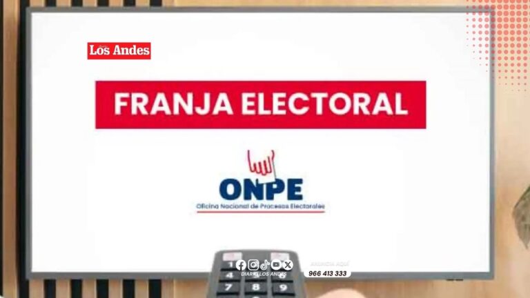 ONPE posterga inicio de franja electoral para las ERM 2026 hasta setiembre