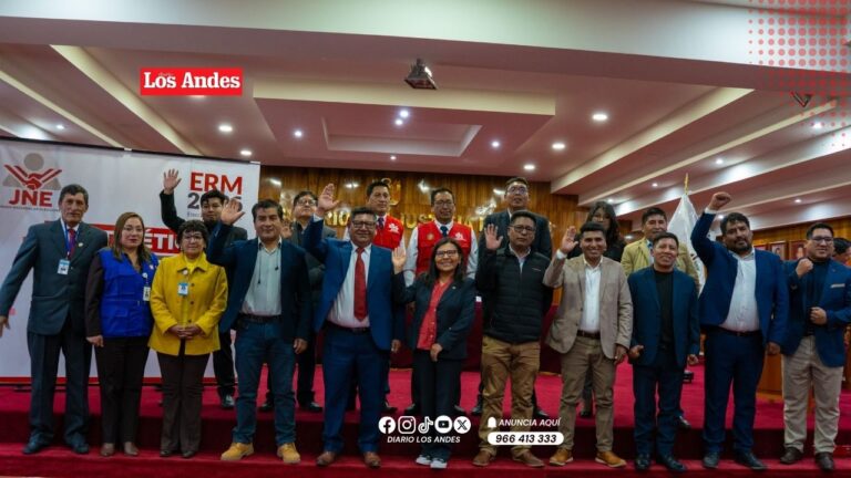 Organizaciones políticas en Puno firman Pacto Ético para las ERM 2026